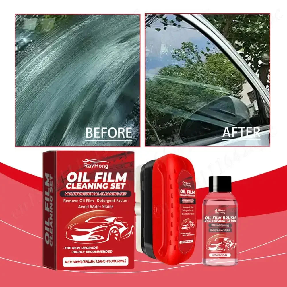 Car Windshield Oil Film Cleaner Glass 