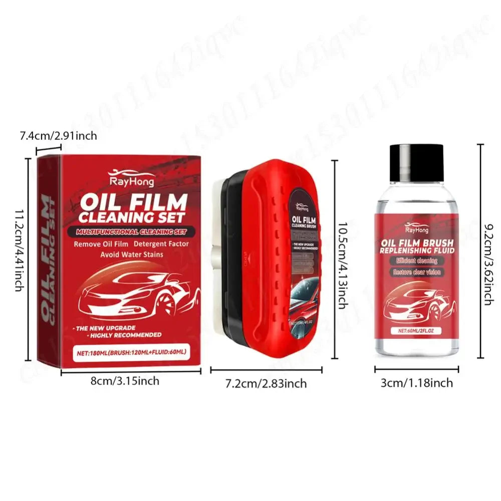 Car Windshield Oil Film Cleaner Glass 